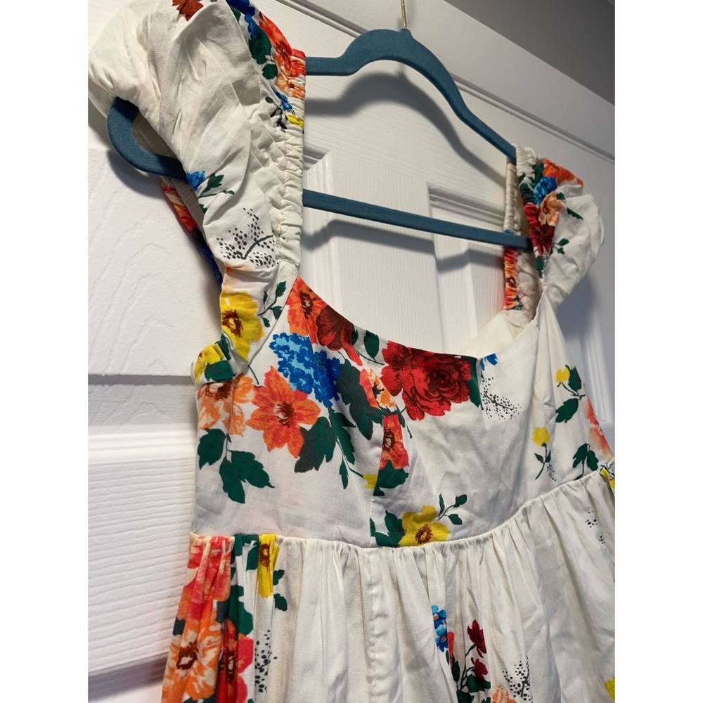 New Free People Linda Lou Poplin Dress Size Medium - Picture 7 of 10
